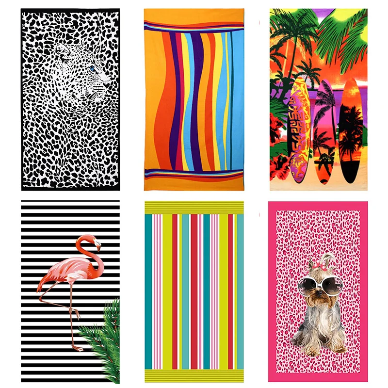 

Microfiber Beach Towel For Womens Bath Towel Kids Boys Soft Quick Dry Towel Children Surf Sport Fitness Yoga Bath Towel Girls
