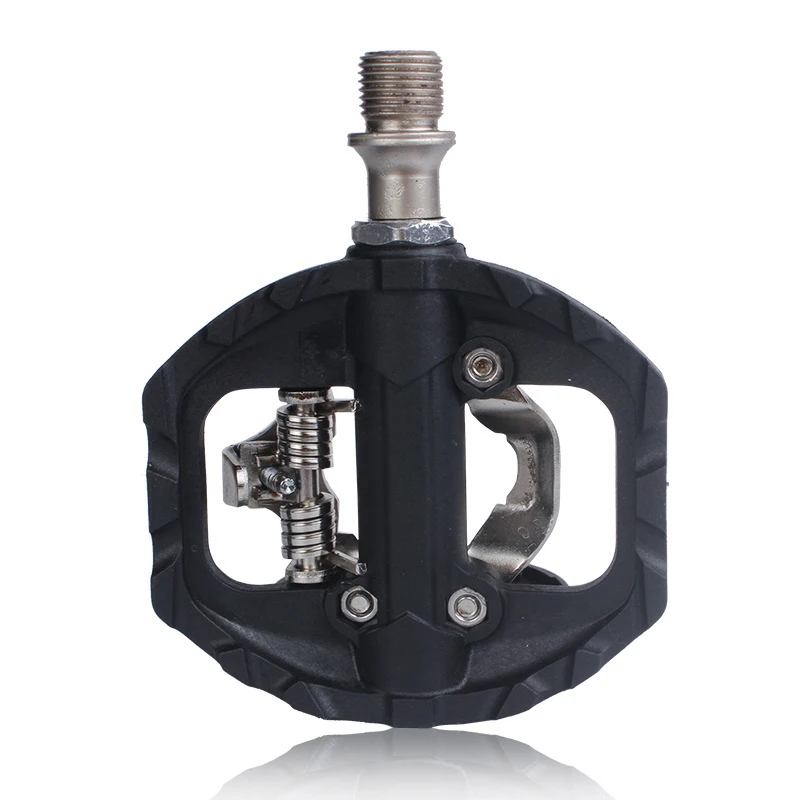 

Bicycle Pedal Ultra-Light Double Dus Bearing SHIMAN SPD Pedal General Thread Port Durable Aluminum Alloy YA88
