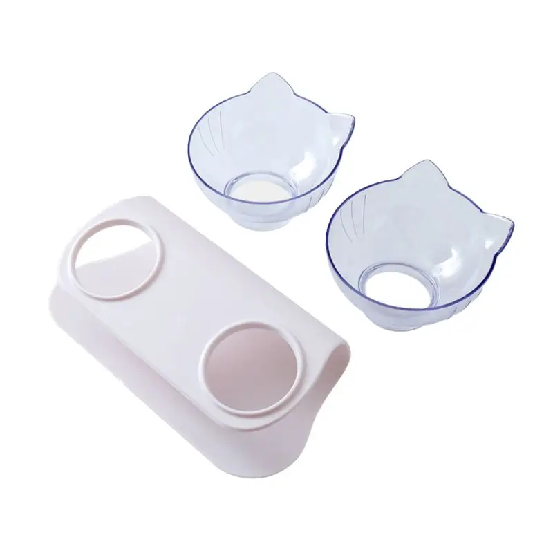 Нескользящая миска для еды регулируемая наклонная питомцев контейнер воды