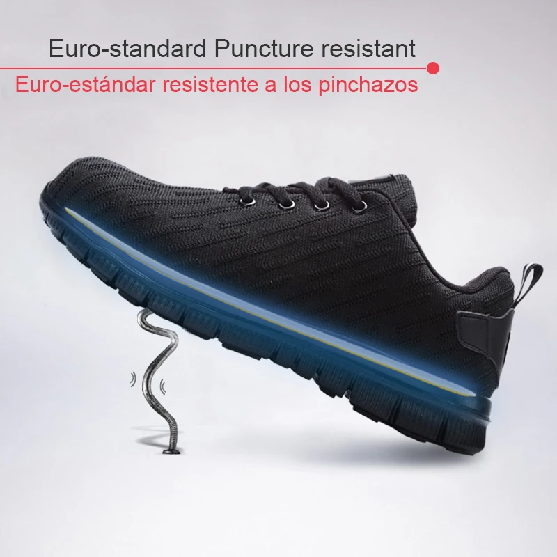 DYKHMILY/защитная обувь со стальным носком для мужчин и женщин легкая дышащая