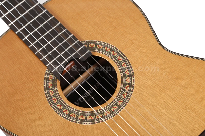 Профессиональная Акустическая классическая гитара ручной работы 39 дюймов