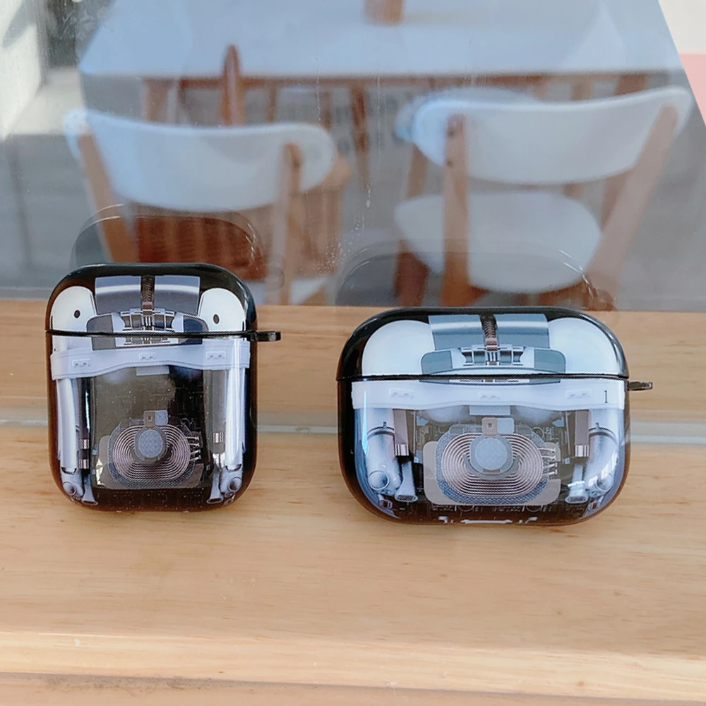 

Чехол для наушников Airpods 3 Pro 3D, чехол с механической структурой для Apple AirPods Pro 2 3, чехол для наушников, чехол с внутренним рисунком