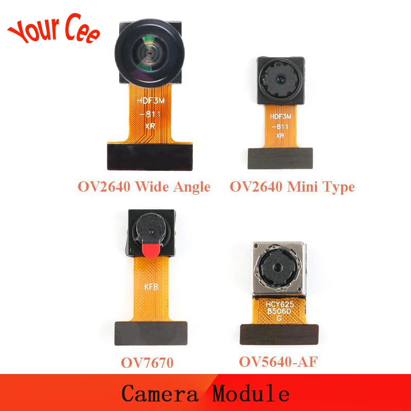 Mini OV7670 OV2640 OV5640-AF модуль камеры CMOS датчика изображения 2 миллиона пикселей 500 Вт