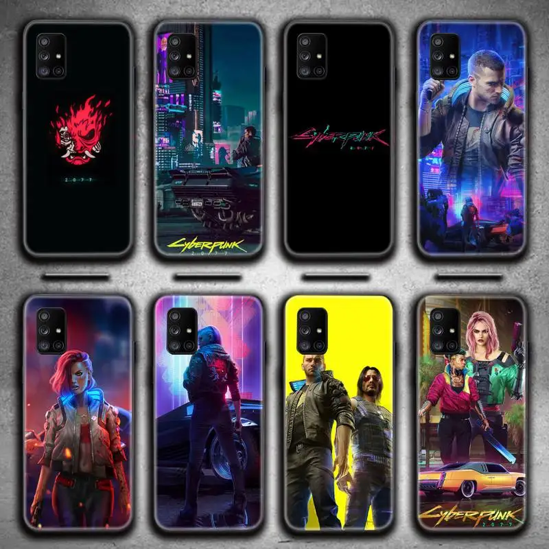 

Hot Games Cyberpunks Phone Case For Samsung Galaxy A21S A01 A11 A31 A81 A10 A20E A30 A40 A50 A70 A80 A71 A51