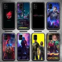hot games cyberpunks phone case for samsung galaxy a21s a01 a11 a31 a81 a10 a20e a30 a40 a50 a70 a80 a71 a51