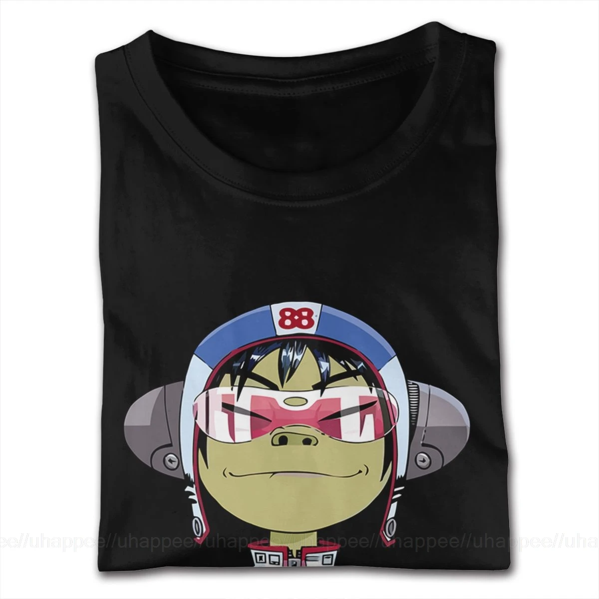 Футболка Gorillaz мужская с коротким рукавом модная уличная одежда в стиле Харадзюку