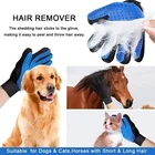 Перчатка-щетка для груминга кошек и собак, расческа для вычесывания шерсти, для купания, удаление шерсти, массажная перчатка для животного