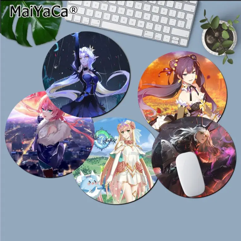 

Maiyaca Non Slip PC Epic Seven Anime Gamer Speed Mice Retail Small Rubber Mousepad gaming Mousepad Rug For PC Laptop Notebook