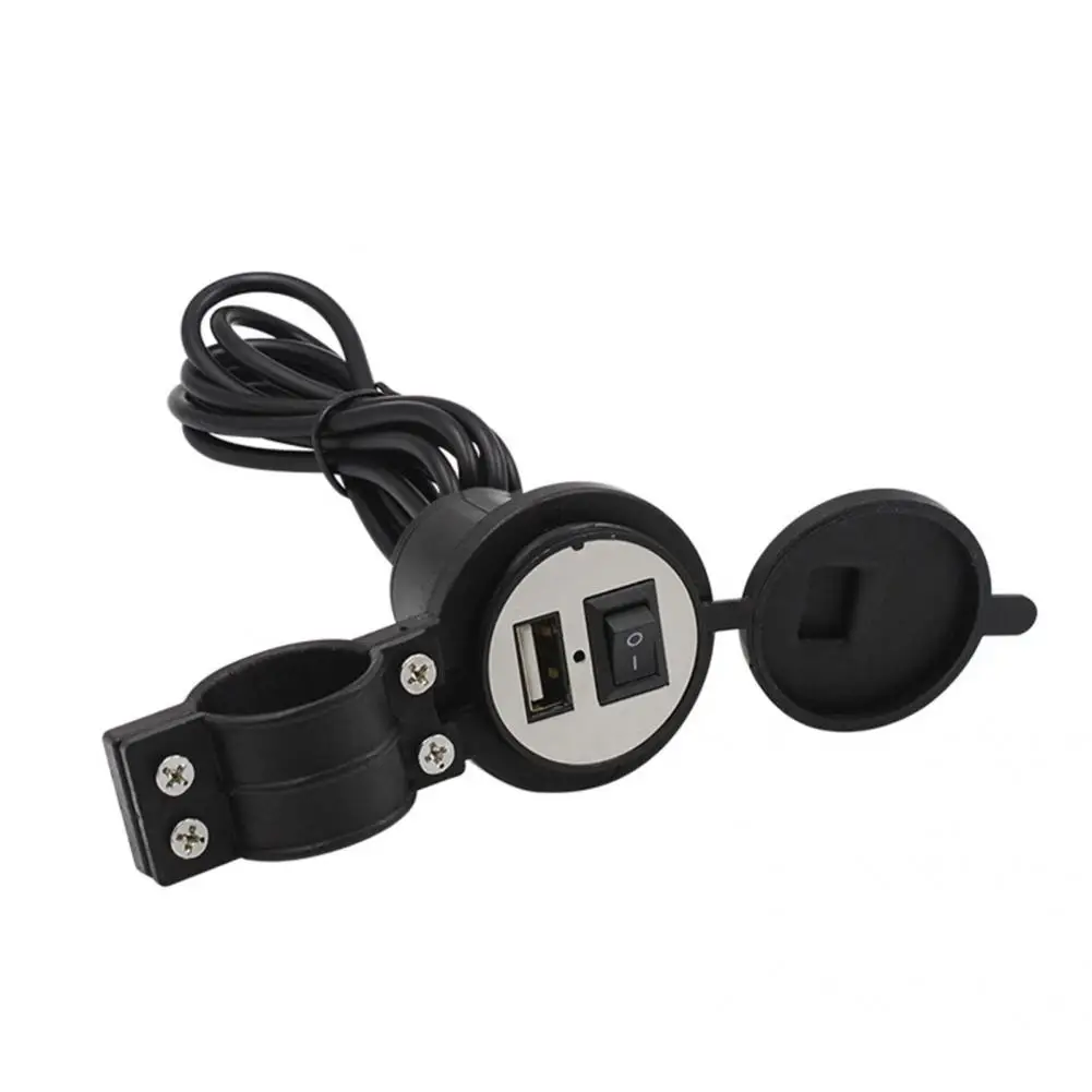 

Waterproof ABS 12V Dust-proof Phone Charger with Switch for Game Console