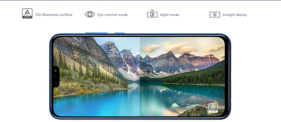 Honor 8X8 X, смартфон Kirin 710, 4 Гб, 6 ГБ ОЗУ, 64 Гб ПЗУ, 6,5 дюймов, Восьмиядерный экран, отпечаток пальца, ID, 3750 мА/ч, задний, 20 МП