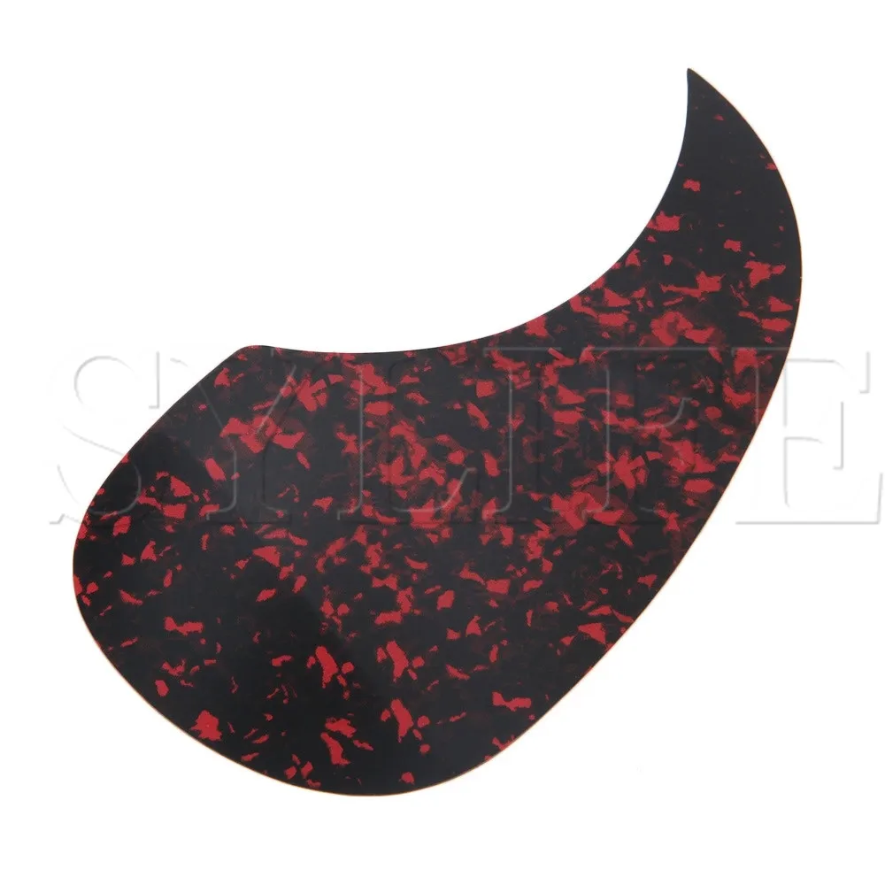 Самоклеющаяся Акустическая Гитара Pickguard в форме запятой цветок пятно|Детали и