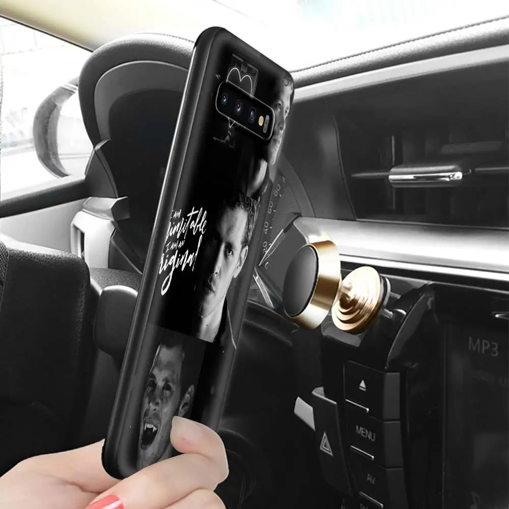 

Black Soft Case for Samsung Galaxy S20 FE S10E S10 Lite S9 S8 S20 Plus Ultra 5G Phone Shockproof Couqe Stefan Damon Salvatore