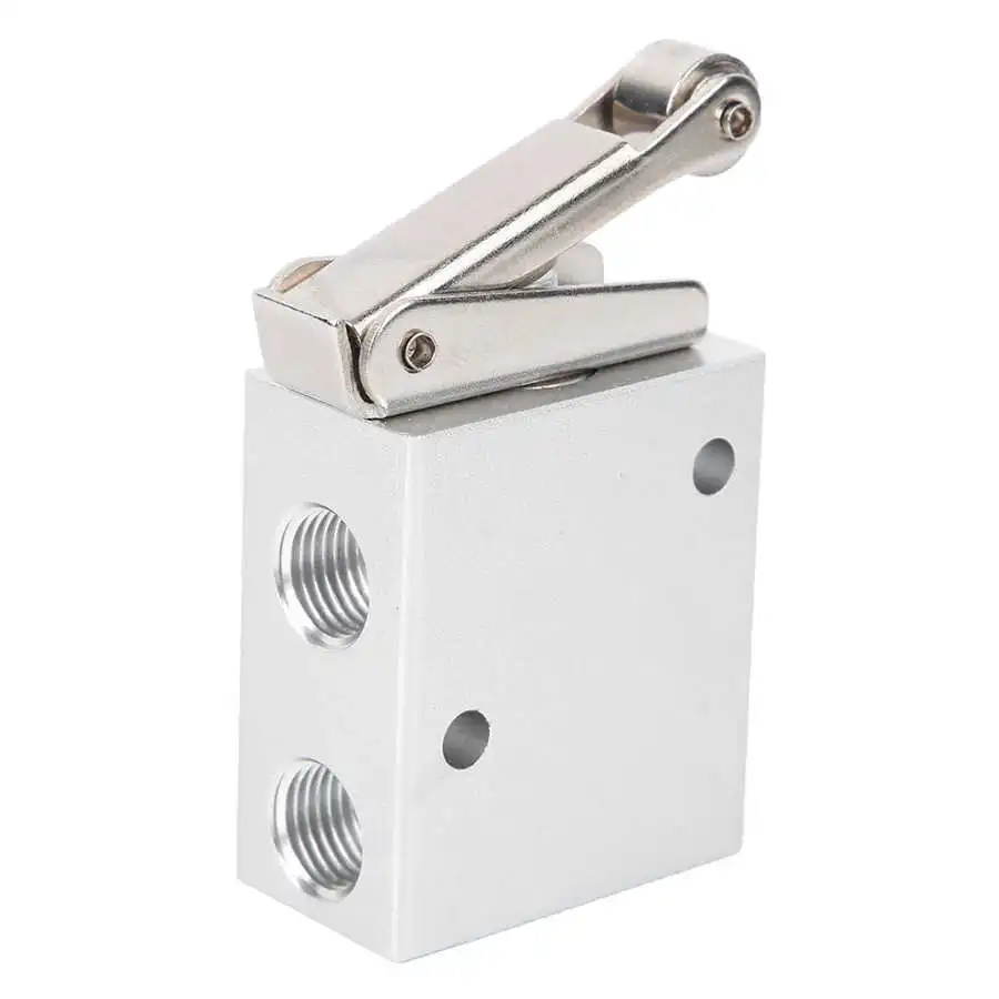 Кнопка клапан трехходовой Алюминий сплав пневматическое оборудование JM 07 R G1/4