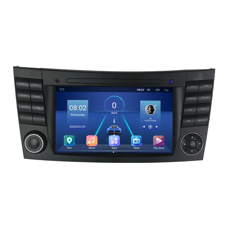 7-дюймовый Android 10 4 + 64G Автомобильный GPS навигатор радио 0 для Mercedes Benz E-Class W211 W219 E200 E220