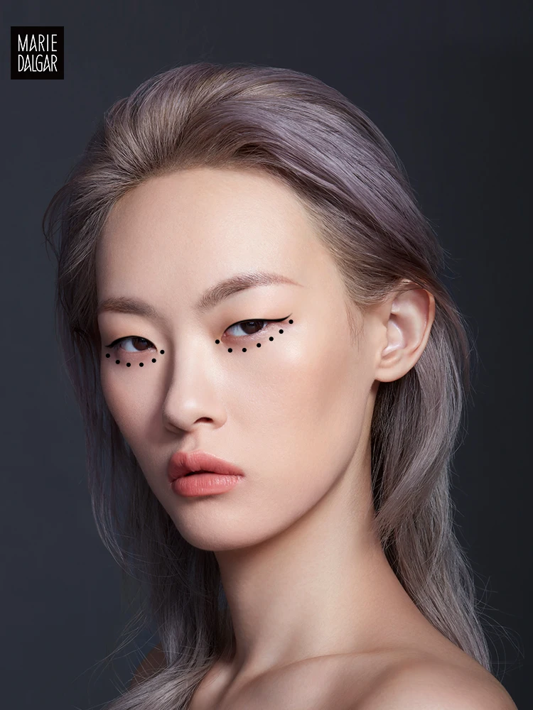 

GY MARIE DALGAR Little Red Pen Eyeliner Glue Liquid Waterproof and Oil-Proof Not Easy to Smudge Lasting Novice Beginner