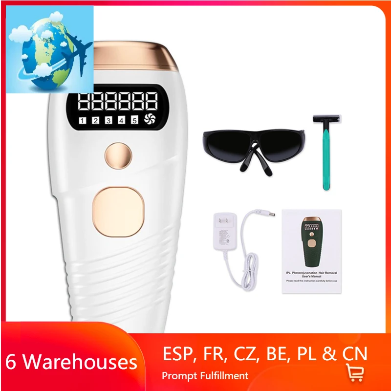 

990000 IPL лазерный эпилятор с ЖК-дисплеем для женщин, безболезненный эпилятор для тела, лазерный эпилятор Ipl для удаления волос