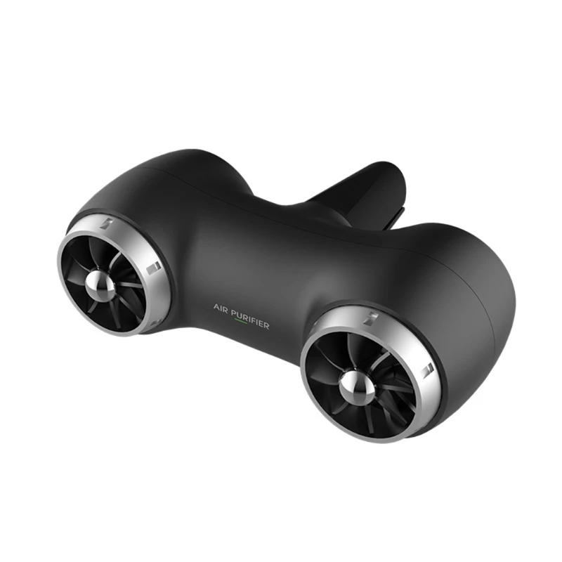 

Mini Car Negative Ion Air Purifier Portable Activated Carbon Remove Formaldehyde Household Ionizer Cleaner Dust Removal