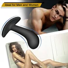 3 Силиконовые анальные пробки Тренировочный Набор пуля фаллоимитатор вибратор анальные секс-игрушки для женщин мужской массажер простаты Анальная пробка секс-игрушки для геев