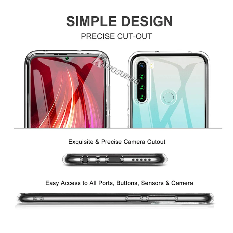 

Japan Anime Girl for Xiaomi Redmi Note 10 9 9T 9S 9Pro Max 8T 8Pro 8 7 6 5 Pro 5A 4X 4 Transparent Phone Case