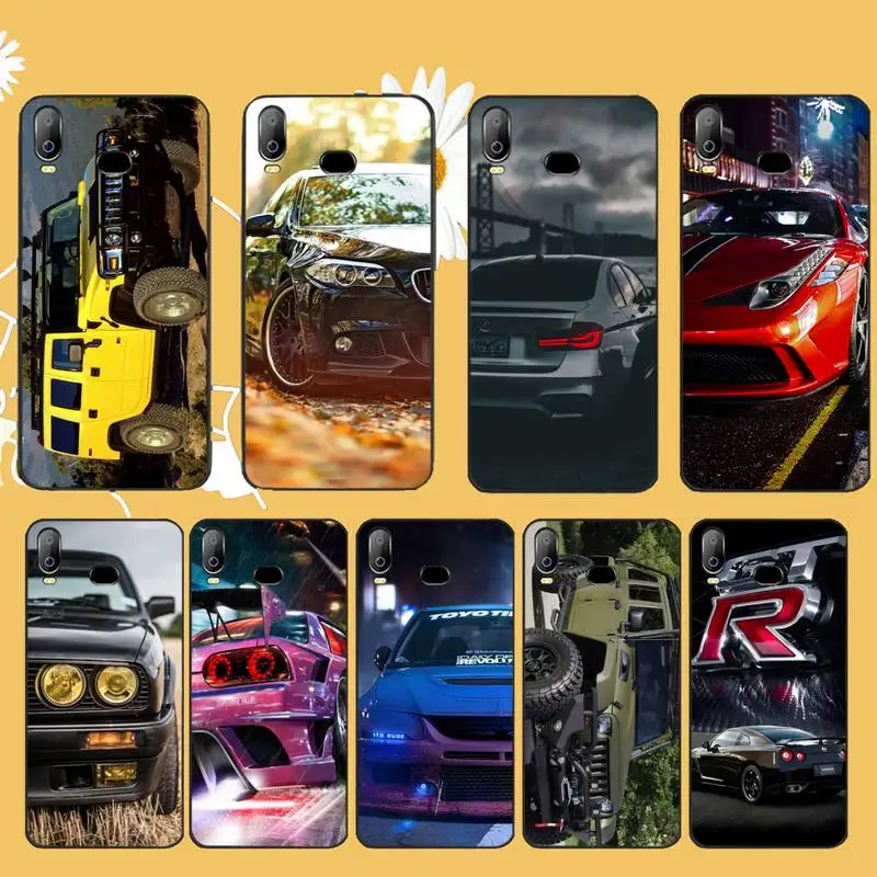 PENGHUWAN крутой спортивный дизайн автомобиля Новое поступление черный чехол для