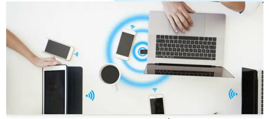 Двухдиапазонный беспроводной USB 3,0 wifi адаптер для ПК сетевая карта 5G/2,4G USB wifi+ Bluetooth 5,0 1200 Мбит/с для Windows 10
