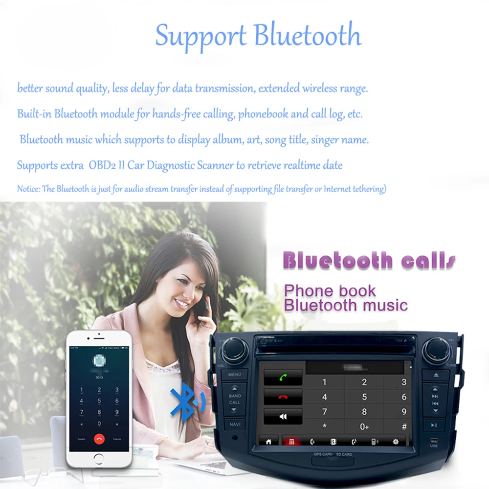 Автомобильный DVD-проигрыватель 2DIN Android 7 1 Восьмиядерный экран 1024*600 для Toyota Rav 4 RAV4