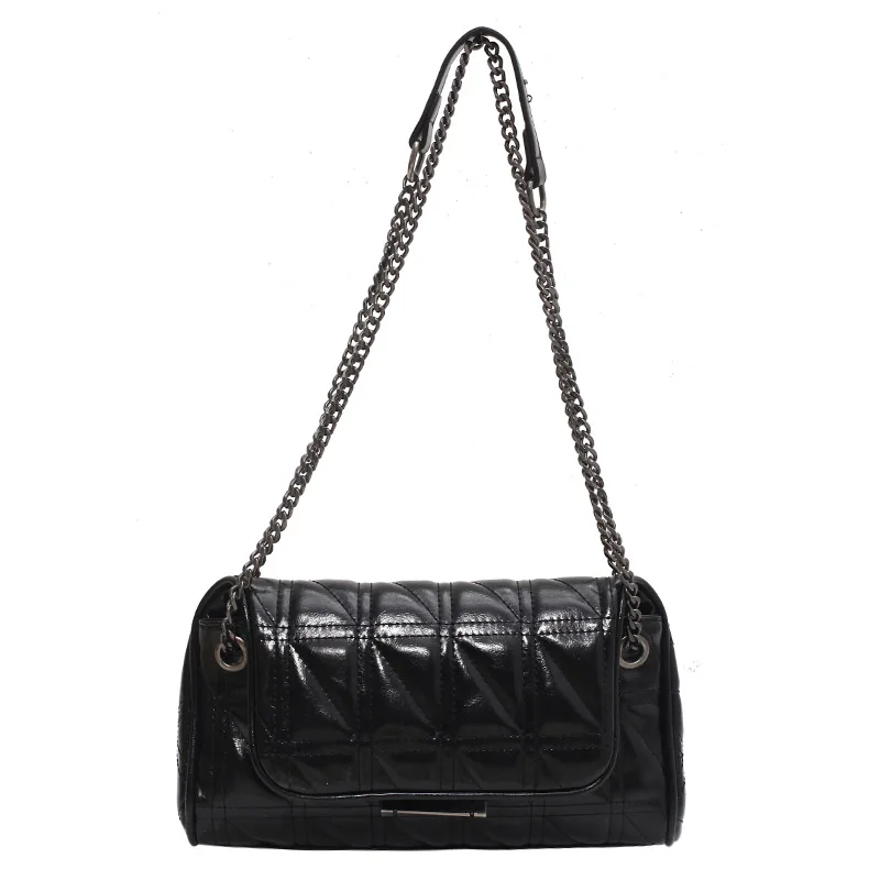 

Lattice Square Tote bag 2021 Fashion New High quality PU Leather Women's Designer Handbag Chain Shoulder Messenger Bag Purses