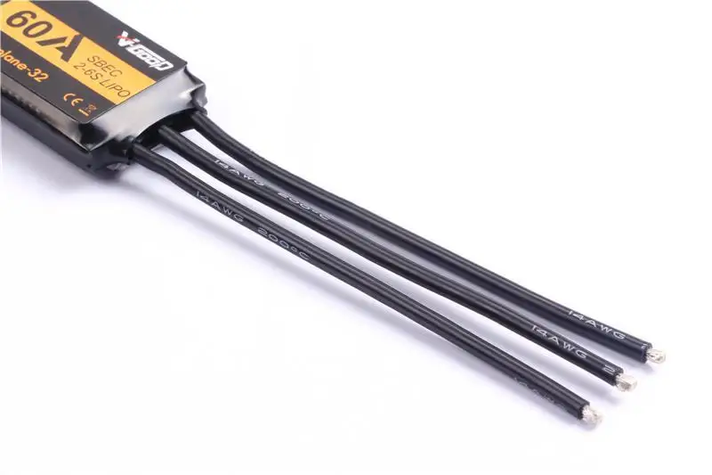 

Vgood 60a 2-6s 32-bit Brushless Esc With 5a Sbec For Fixed Wing Rc Airplane