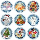 AZQSD 5D алмазная живопись Санта-Клаус полная квадратная картина Стразы Алмазная вышивка мозаика Снеговик Рождественский подарок