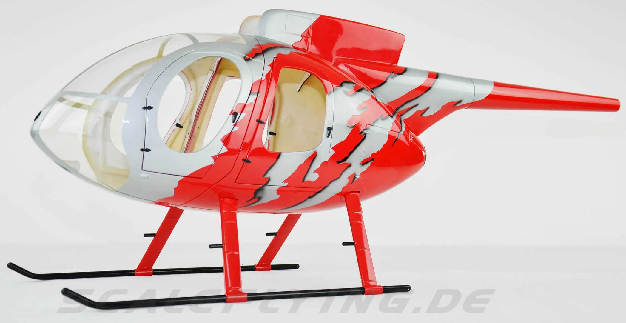 600 размер MD500E ARF вертолет на радиоуправлении коптер из стекловолокна