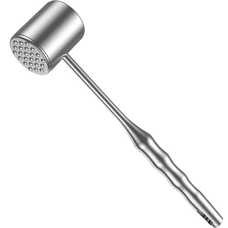 

Мясорубка из нержавеющей стали, металлический мясорубка для стейка, двухсторонний мясорубка для кухни, инструменты и гаджеты