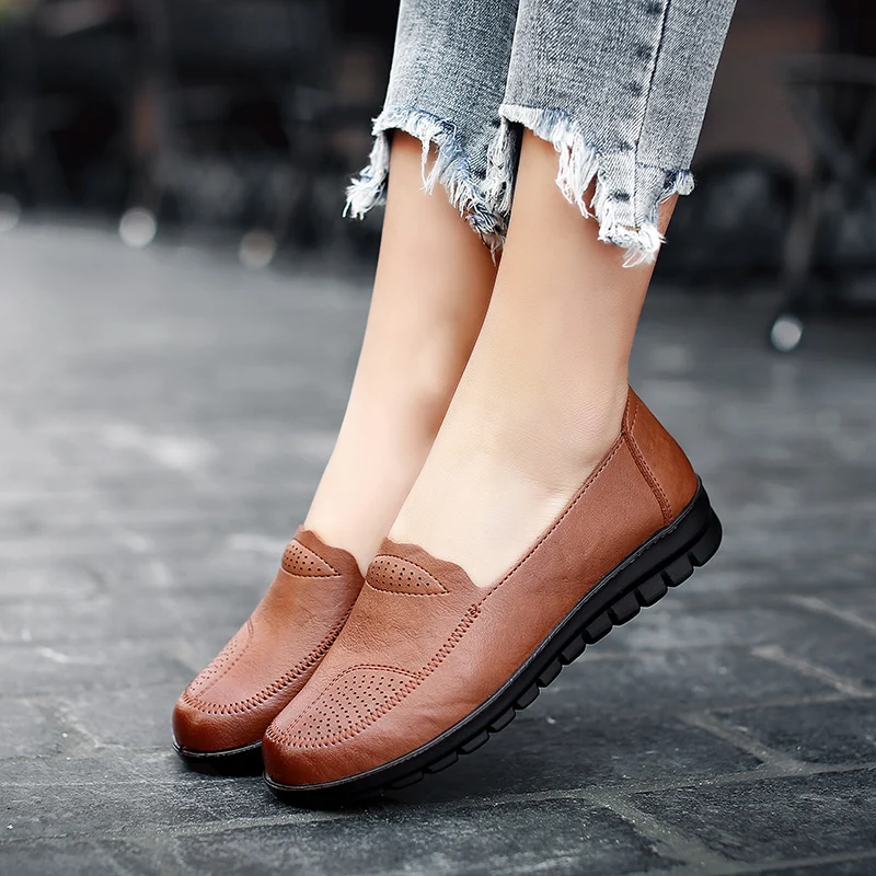 Women Tennis Shoes Tenis Feminino 2020 Hot Sale pu leather jogging Flats Sport Shoes cheap Lady Comfy Fitness Sneakers woman