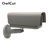 indoor outdoor aluminumplastic mini cctv camera housing bracket protect box case for video surveillance cameras