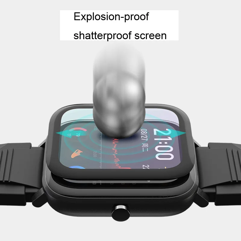 Для xiaomi huami amazfit gts браслет ремешок для часов Экран пленка часы защитный ремень 2 шт
