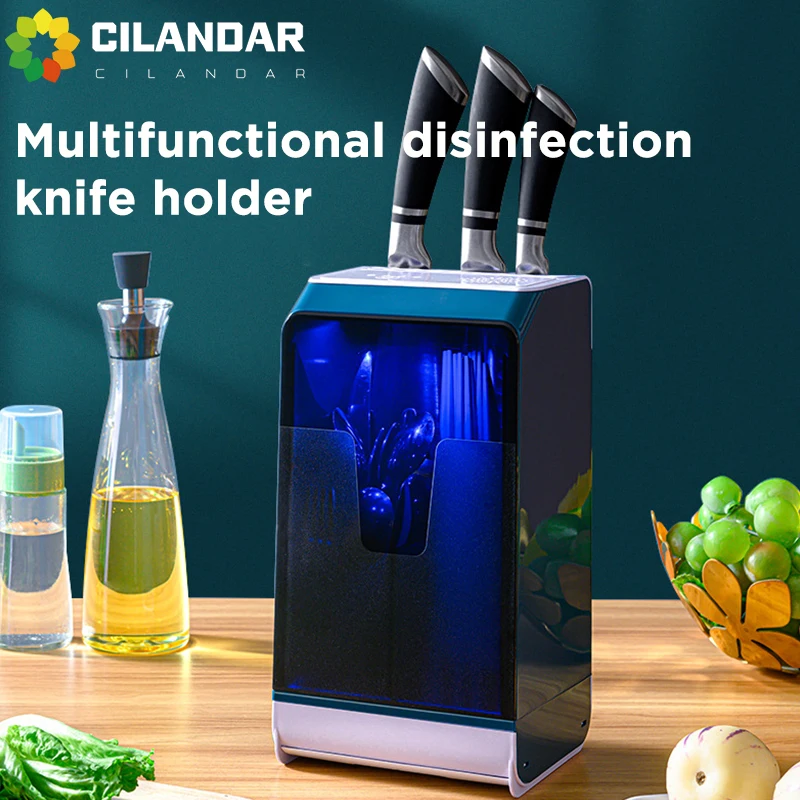 

CILANDAR дезинфекция держатель для ножей Кухня Пособия по кулинарии инструменты палочки дозирующая детская ложка для ножа и вилочные ножницы з...