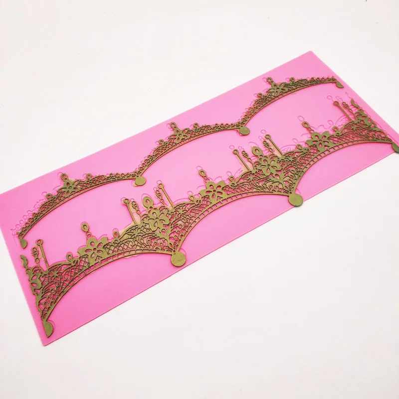 Гофрированные складные формы инструменты для украшения тортов из мастики