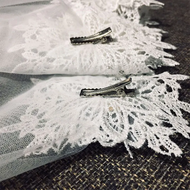 Повязка на голову с вуалью и жемчугом вуаль для невесты кружевная до локтя