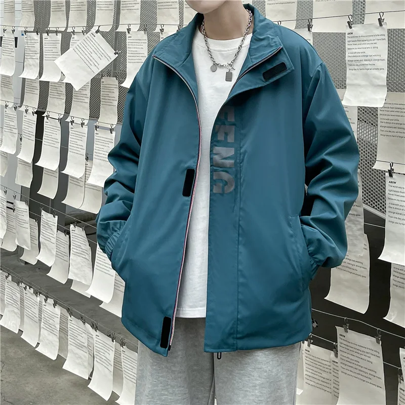 Куртка и пальто Varsity Мужская Новая весенне осенняя верхняя одежда 2021 ветровка в