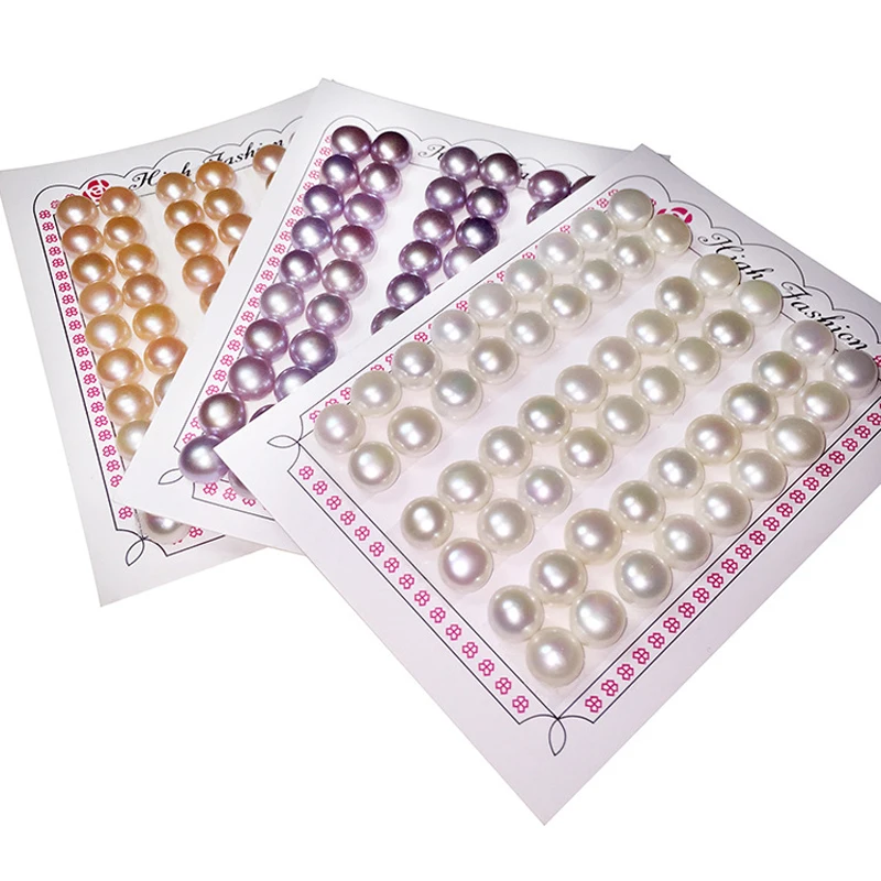 

Chinese manufacturer grade 3A button pearls loose freshwater cultured pearls freshwater whole pearls