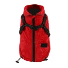 Куртка для домашних питомцев с ремнями, зимняя теплая одежда для собак, водонепроницаемое пальто для маленьких и средних собак, жилет, одежда для чихуахуа, французского бульдога