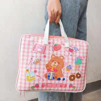 cartoon bear sleeve case bag for 11 12 13 3 inch cute rabbit laptop notebook bag for macbook air ipad computer handbag bag