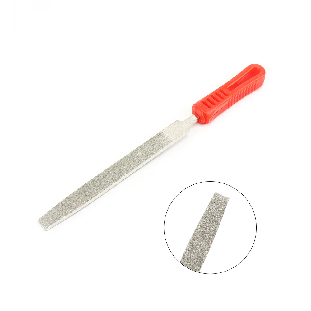 

10"Diamond Coated File Flat Plate Shapes Hand Tool for Filing,Buffing,Grinding,Gritting Multifuctional Stone Glass Grinding File