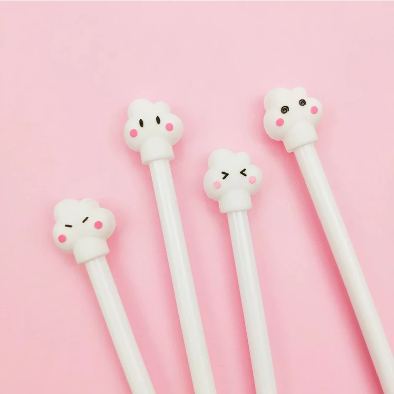 Kawaii Ручка гелевая ручка для творчества в виде облака гелевая ручка супер милая Милая ручка канцелярские принадлежности Школьные принадлежности индивидуальная ручка для офиса школьные принадлежности