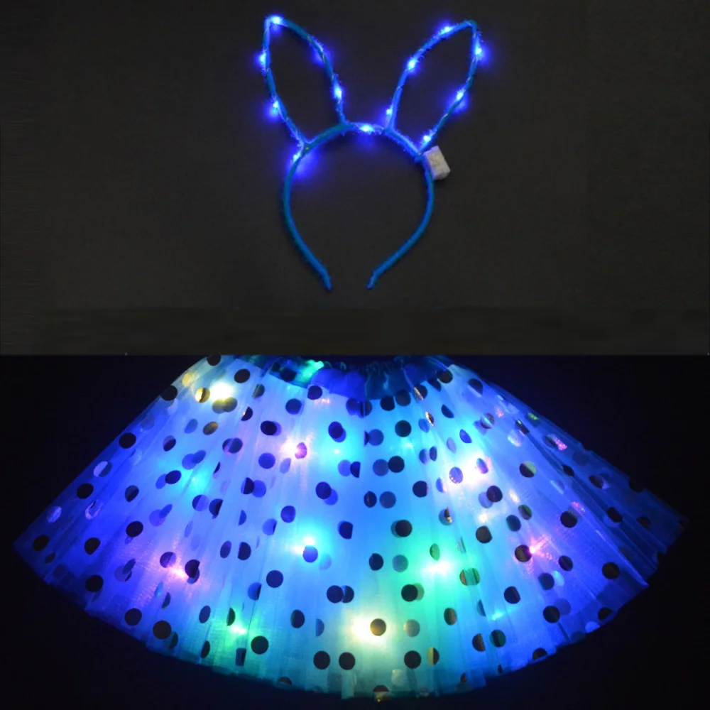 Блестящие вечерние юбки-пачки в горошек для маленьких девочек костюм с короной