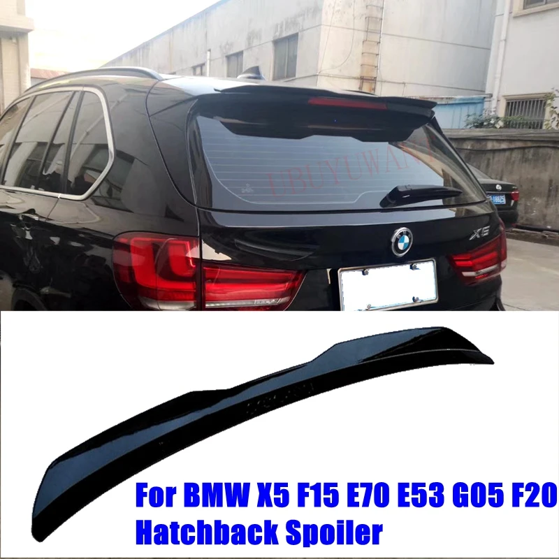 Спойлер для хэтчбека UBUYUWANT BMW X5 F15 E70 E53 G05 F20 высококачественный спойлер из АБС