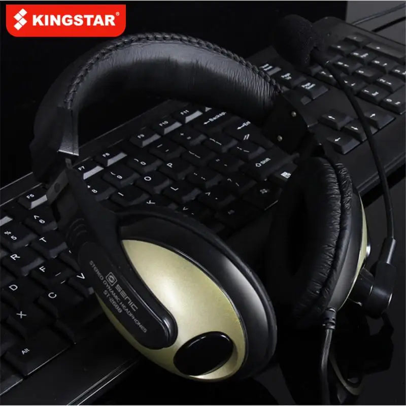 Проводная игровая гарнитура KINGSTAR 3 5 мм для смартфонов планшетов ПК наушники с