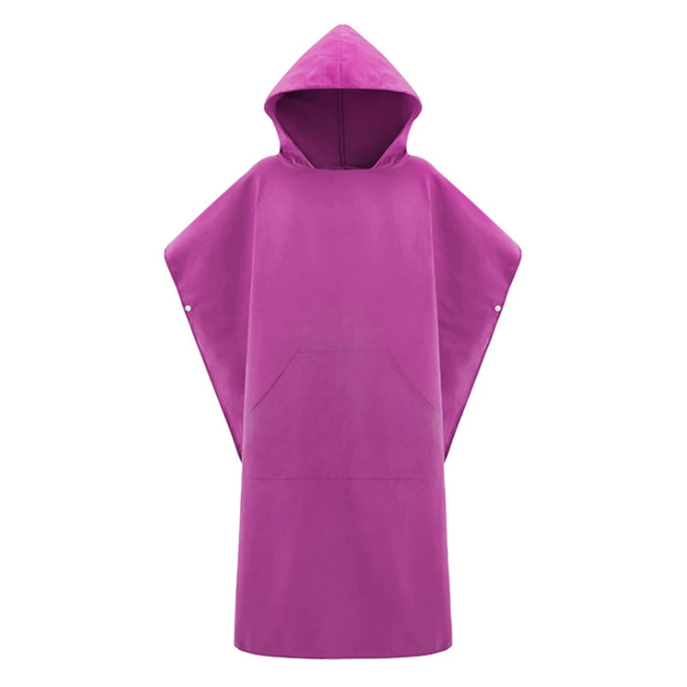 

Wetsuit Changing Towel with Hood Pocket Women Men Quick Dry Microfiber Hooded Towel for Outdoor Kayak Swimming Surfing Beach