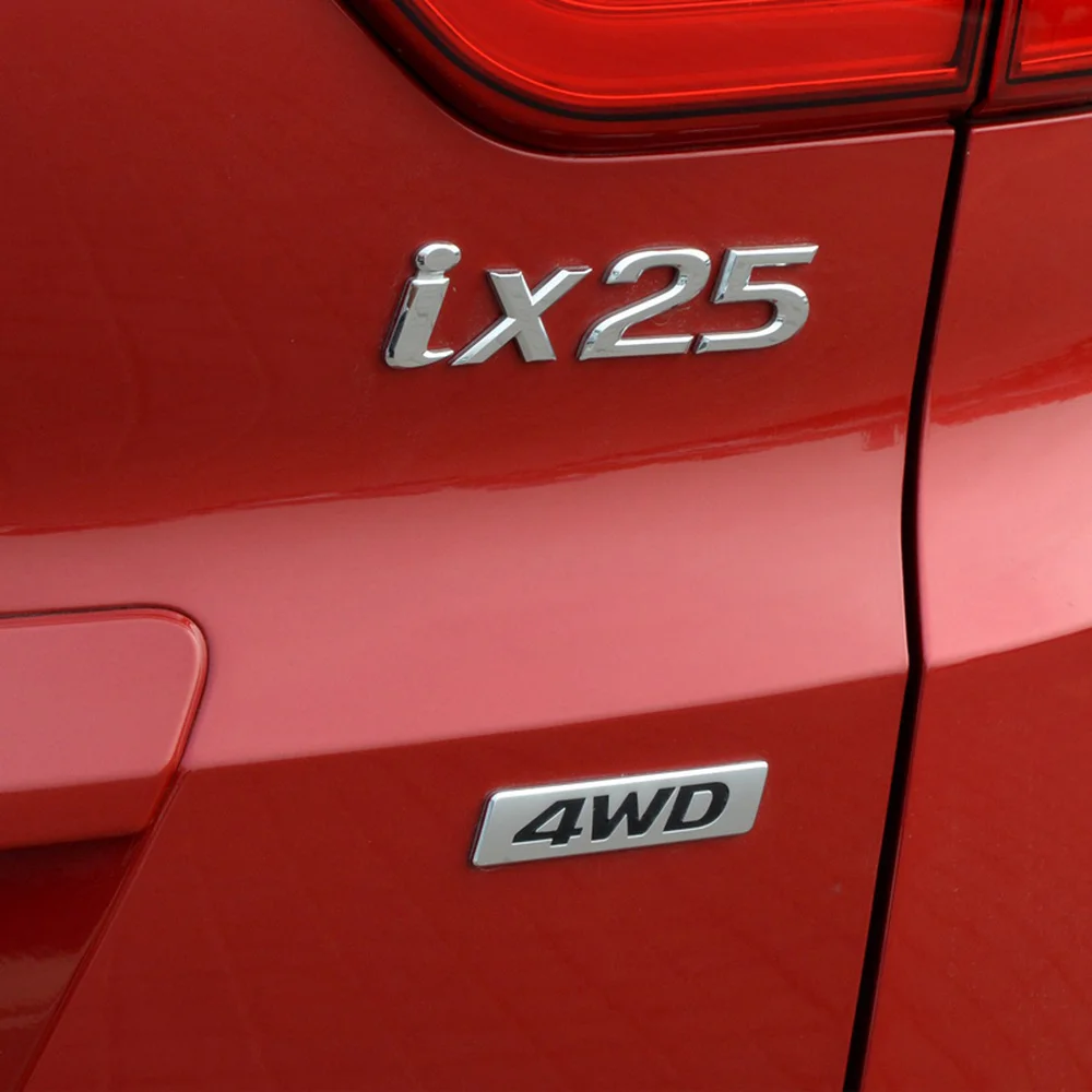 DSYCAR 1 шт. модные 3D Металлические 4WD Автомобильные Боковые крыло задний багажник