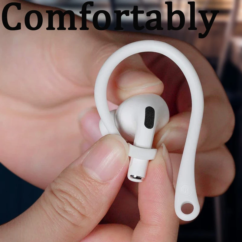 2 шт. прикрепляющийся к Bluetooth Беспроводной гарнитура крючки для наушников Чехол