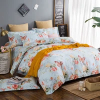 svilelg sheet set 4 piece beding sheets set with 2 pillowcases superfine fiber soft fabric king size